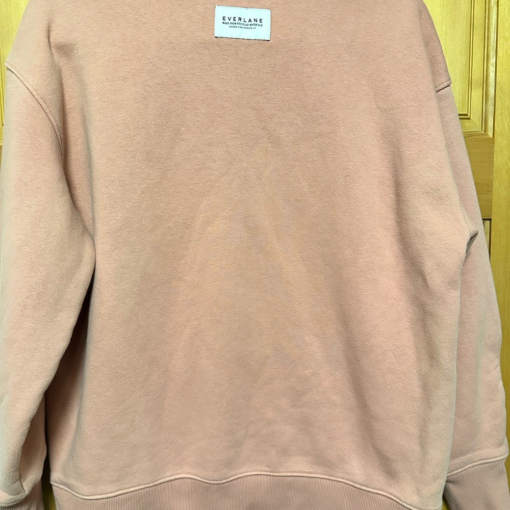 Everlane Peach Sweatshirt